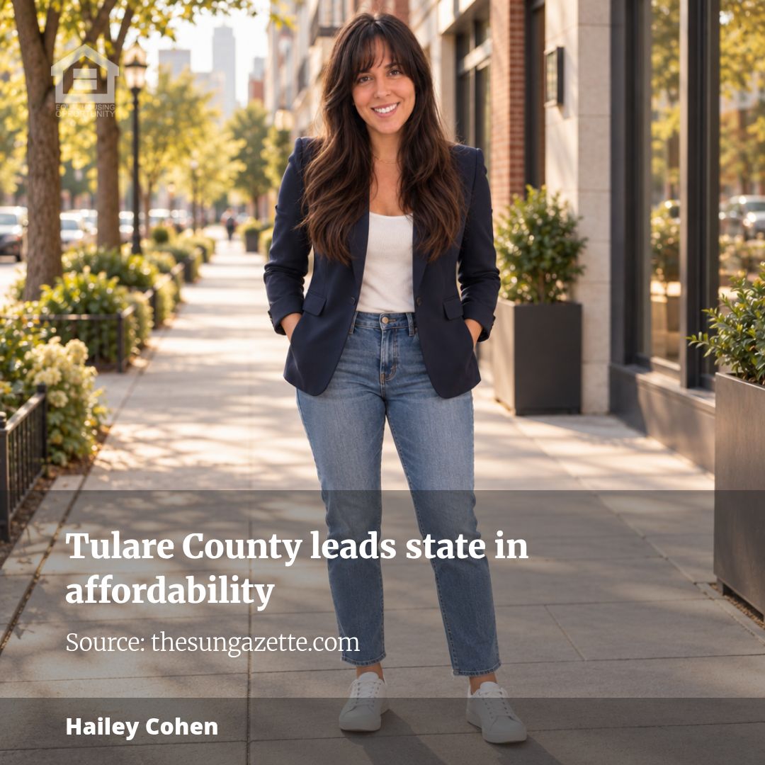 Tulare County leads state in affordability